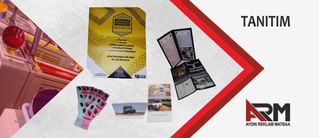 Afiş, İmsakiye, Takvim, Kutu, Çanta, Broşür, insert, Magnet, El İlanı, Kapı Askısı İlanı, Baskılı Promosyon Mendil